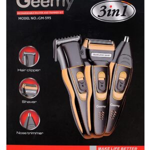 Geemy GM 595 3 In 1 Trimmer