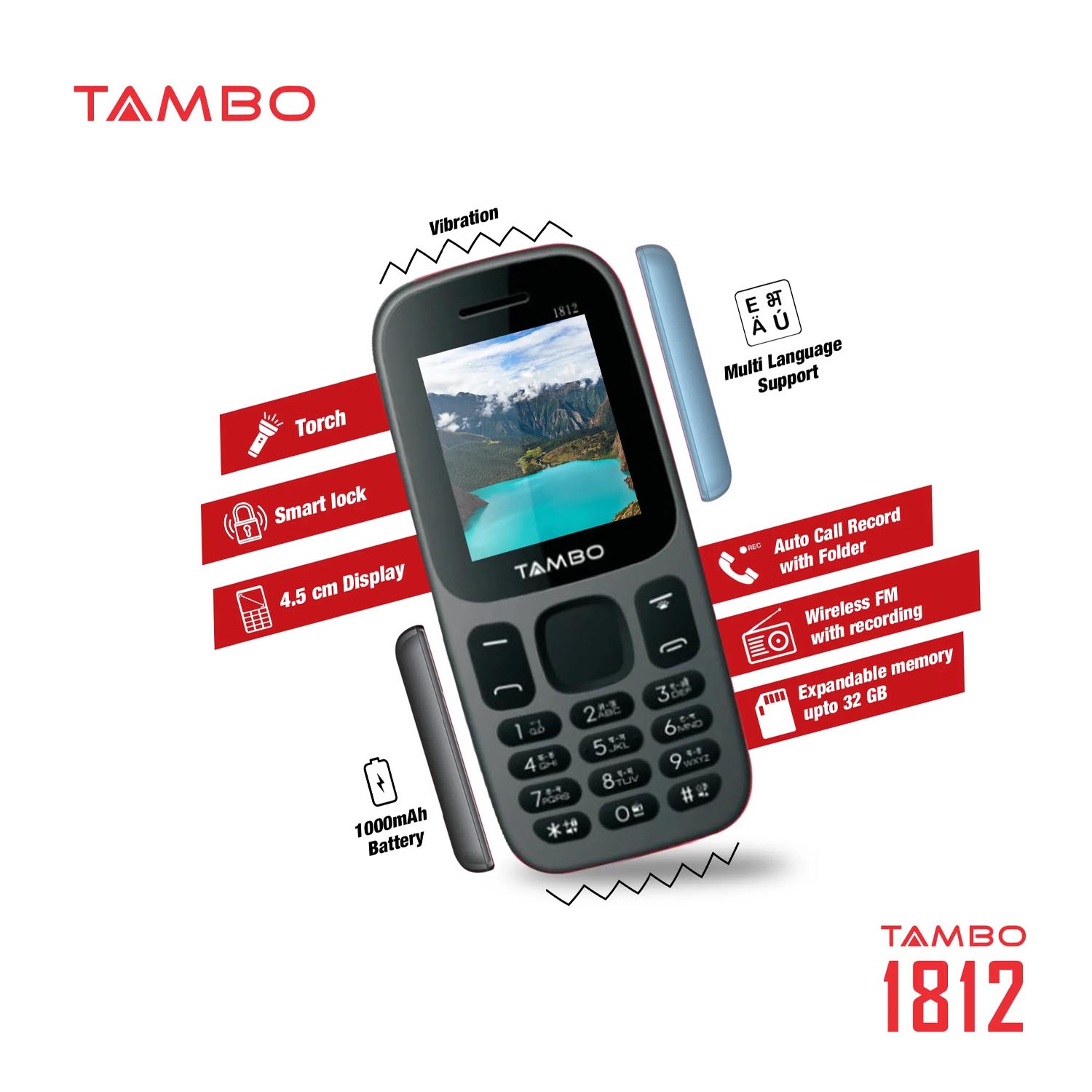 Tambo 1812 Keypad Phone